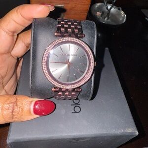 Michael Kors Darci Pink and Silver Watch